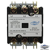 Contactor 3 Polos, 20Amps, Bobina 208-240Vac, 50/60Hz, Cluxer - Cxc3P20A220 Contactor 3 Polos, 20Amps, Bobina 208-240Vac, 50/60Hz, Cluxer - Cxc3P20A220