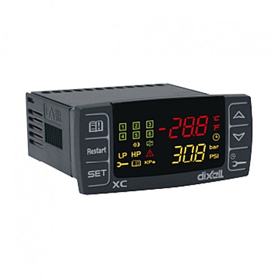 Controlador XC645CX para compresor digital scroll de copeland + 3 compresores/ventiladores, 12V