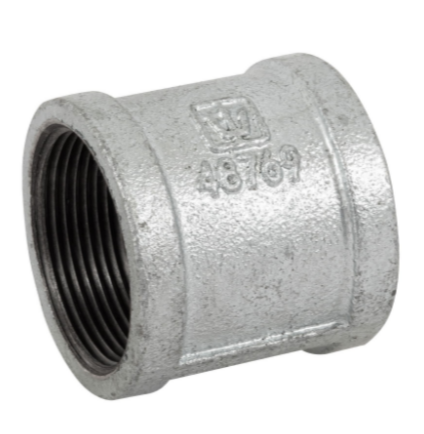 Cople reforzado, acero galvanizado, 1-1/2' - CG-205 Cople reforzado, acero galvanizado, 1-1/2' - CG-205
