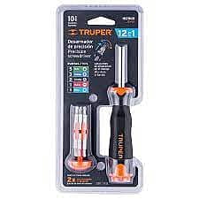 Desarmador de joyero multi puntas 12 en 1, Truper 102503