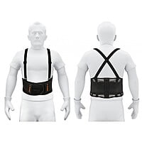 Faja con tirantes ajustables, ventilada, talla chica - FAJA-SV / 11964