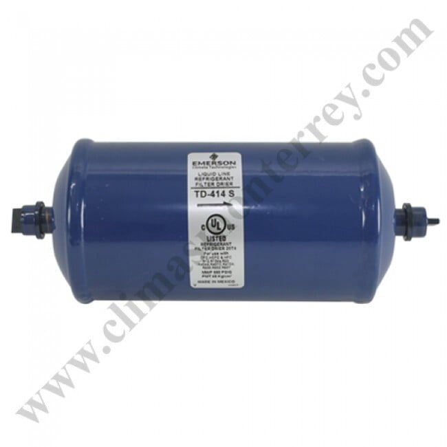 Filtro Deshidratador Linea De Liquido Sellado 1/2, Soldable, Emerson