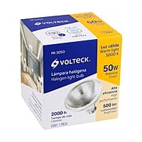 Foco de halógeno tipo PAR 30, 50 w, Volteck - PR-3050 / 47247