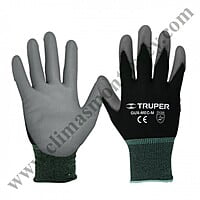 Guantes de nylon recubiertos con poliuretano, chicos - GUX-MEC-C / 13290