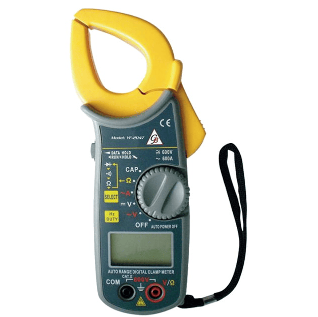 Multimetro Digital De Gancho 600V Ca 600V Cd - YF-2047 Multimetro Digital De Gancho 600V Ca 600V Cd - YF-2047