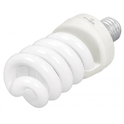 Lámpara 13 W, espiral, luz cálida, Volteck basic - FOTWC-13CP / 26106