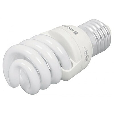 Lámpara 13 W, espiral mini, luz cálida, T2, en blister - FC-13EM / 48505