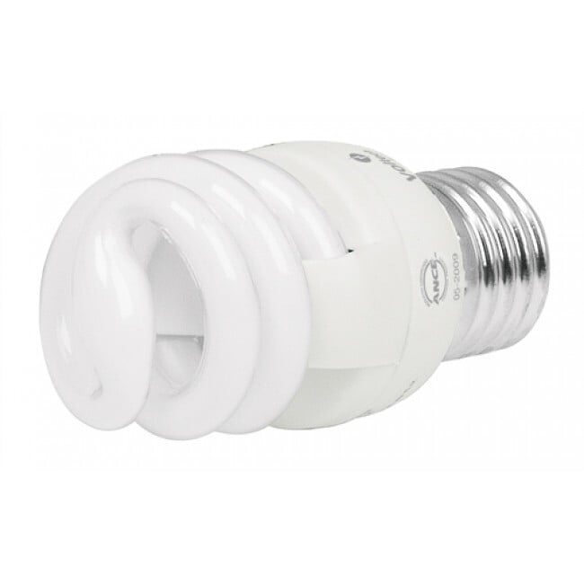 Lámpara 15 W, espiral mini, luz día, T2, en blister, Volteck - F-15EM / 48204