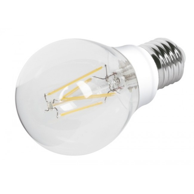 Lámpara de LED, estilo antiguo, A19, 6 W, E26, luz cálida - LED-196FC / 46211