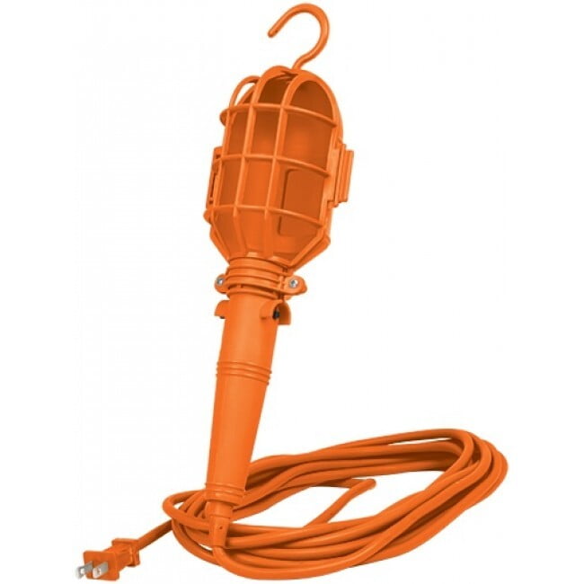 Lámpara de taller con canastilla plástica 14.5 m - LAT-15P / 47260 Lámpara de taller con canastilla plástica 14.5 m - LAT-15P / 47260