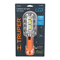 Lámpara LED de taller, recargable,280 lm - LAT-280 / 15143