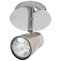 Luminario de sobreponer con 1 spot base GU10, Volteck - SOB-301S / 48432