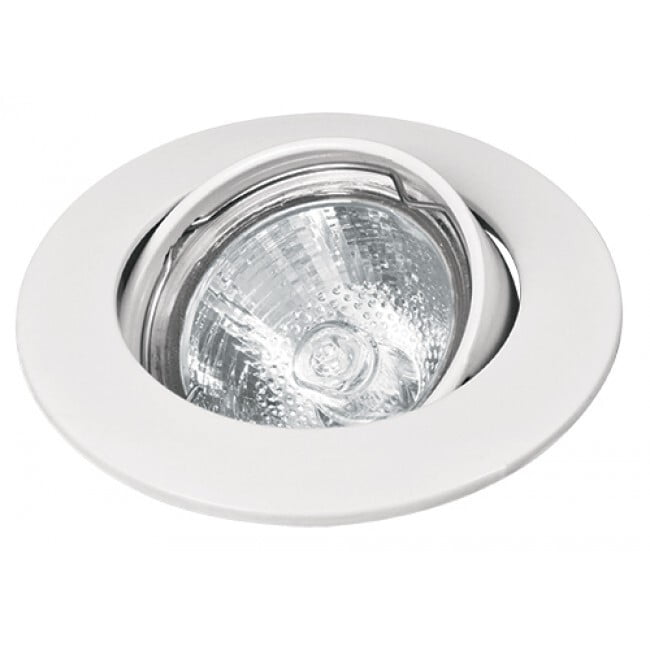 Luminario empotrable, spot dirigible 50 W, blanco - EMP-103S / 46615 Luminario empotrable, spot dirigible 50 W, blanco - EMP-103S / 46615