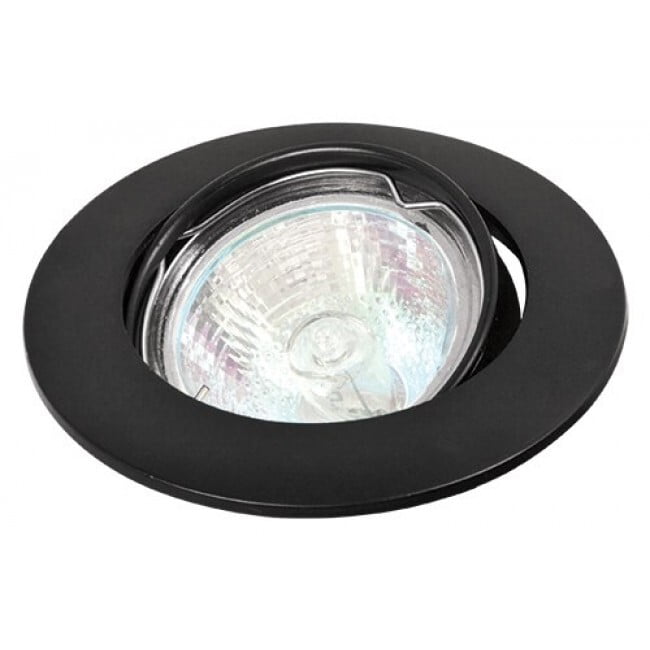Luminario empotrable, spot dirigible 50 W, negro - EMP-104S / 46617 Luminario empotrable, spot dirigible 50 W, negro - EMP-104S / 46617
