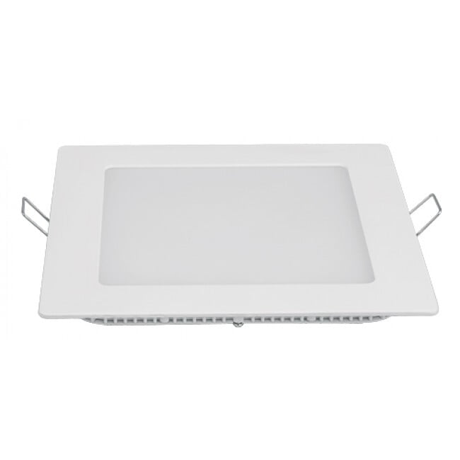 Luminario led slim de empotrar cuadrado, 6500K, 12W - EMP-401L / 48541 Luminario led slim de empotrar cuadrado, 6500K, 12W - EMP-401L / 48541