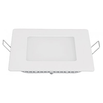 Luminario led slim de empotrar cuadrado, 6500K, 6W - EMP-400L / 48540