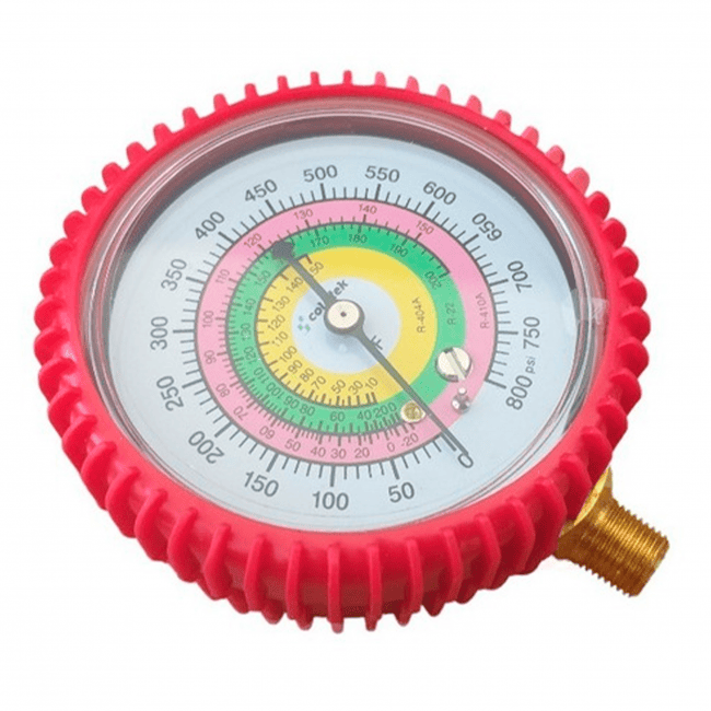 Manonetro Rojo Alta 70Mm R410 R404 R22 Antivibracion - Mmreha003 Manonetro Rojo Alta 70Mm R410 R404 R22 Antivibracion - Mmreha003