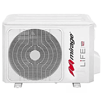 Set MiniSplit Mirage Life 12 PLUS 1 Ton, 220V, Frio/Calor - SETCLC121T Set MiniSplit Mirage Life 12 PLUS 1 Ton, 220V, Frio/Calor - SETCLC121T