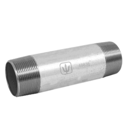 Niple, acero galvanizado, 1-1/2 x 6', cedula 40 - CG-439 / 48838 Niple, acero galvanizado, 1-1/2 x 6', cedula 40 - CG-439 / 48838