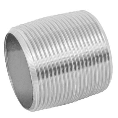 Niple, acero galvanizado, cuerda corrida, 1-1/2' - CG-475 / 48790