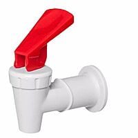 LLave de Agua Caliente Para Dispensador De Agua Economico Blanco - MDD10CB-24 LLave de Agua Caliente Para Dispensador De Agua Economico Blanco - MDD10CB-24