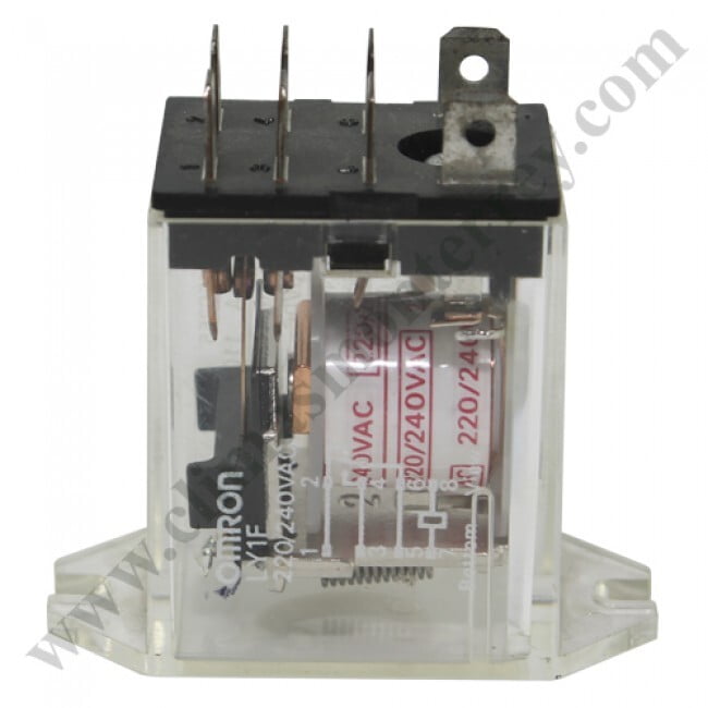 Relevador Encapsulado 8 Puntas Para Minisplit, 220/240 Vac - 3A00261C Relevador Encapsulado 8 Puntas Para Minisplit, 220/240 Vac - 3A00261C