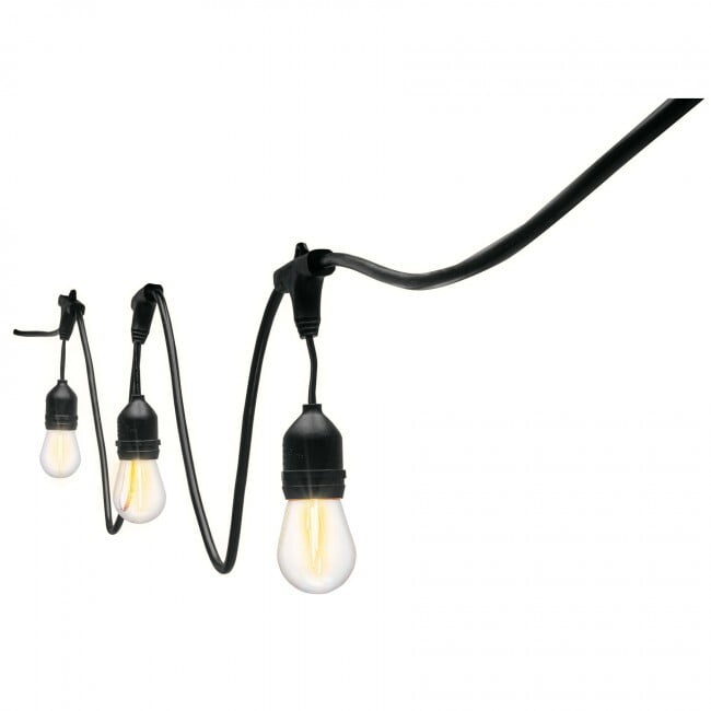 Serie de 12 luces de LED para exterior, 7.3 m - SL-7L / 49992 Serie de 12 luces de LED para exterior, 7.3 m - SL-7L / 49992
