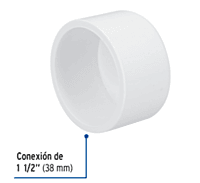 Tapón de PVC, 1-1/2' - PVC-365 / 45540