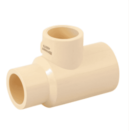 Tee reducida de CPVC, 3/4' x 1/2' x 1/2' - CPVC-723 / 45073 Tee reducida de CPVC, 3/4' x 1/2' x 1/2' - CPVC-723 / 45073
