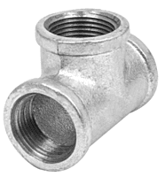 Tee sencilla, acero galvanizado, 1-1/4' - CG-704 / 48755 Tee sencilla, acero galvanizado, 1-1/4' - CG-704 / 48755