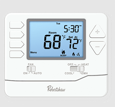 Termostato Programable, 7 dias, 5-1-1, NP, 1H/1C - RS9110