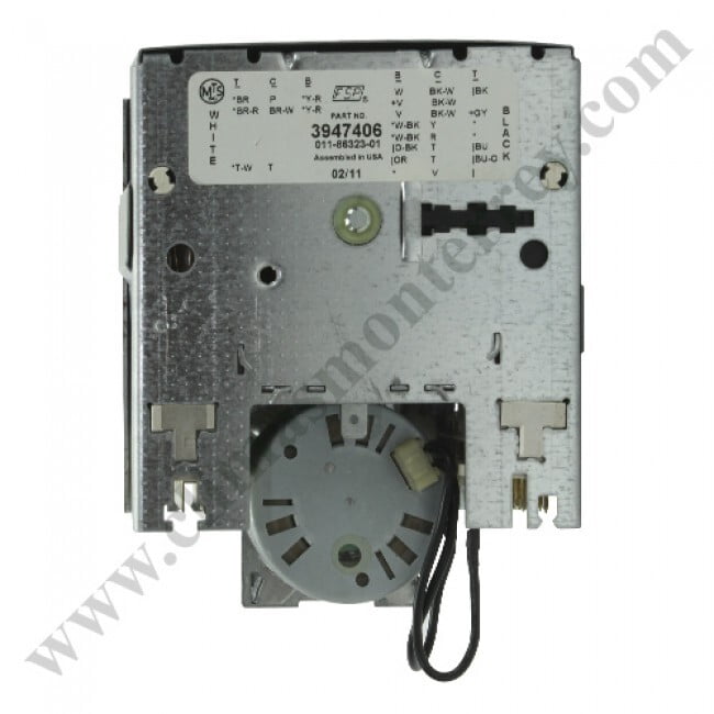 Timer Para Lavadora, 1/2Hp, 15-7.5A, 125-250Vac / 13-6.5A, 125-250Vac / 5-2.5A, 125-250Vac - 3947406