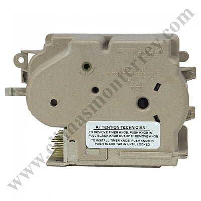 Timer Para Lavadora, 3/4Hp 125-250Vac / 1/2Hp 15-7.5A 125-250Vac / 13-6.5A 125-250V, 50-60Hz - 3949208