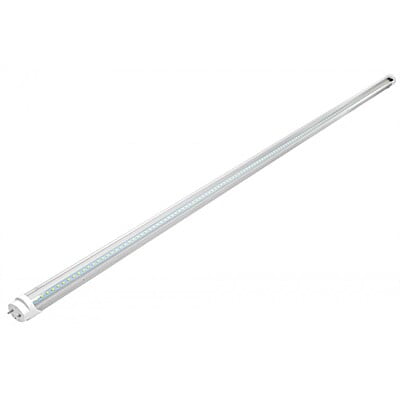 Tubo de LED T8, pantalla transparente, base G13, 18W,1.2 m - LED-T818 / 46375