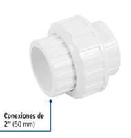 Tuerca unión lisa de PVC, 2' - PVC-976 / 45544