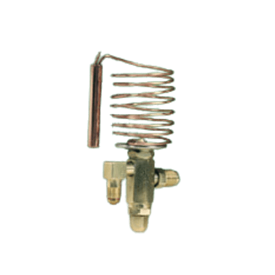 Valvula De Expansion Termostatica Serie Hf Igualador Externo R-22,Hf(E)1/2Hc,3/8 X 1/2 F Ang. 90°