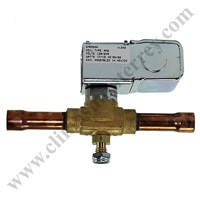 Valvula De Solenoide Emerson Serie 200Rb, Para 5/8, Conexion Soldable - 200Rb5T5T