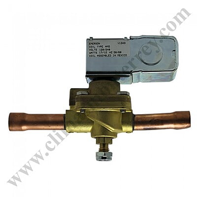 Valvula De Solenoide Emerson Serie 240Ra, Para 5/8, Conexion Soldable, Sin Operador Manual - 240Ra8T5T