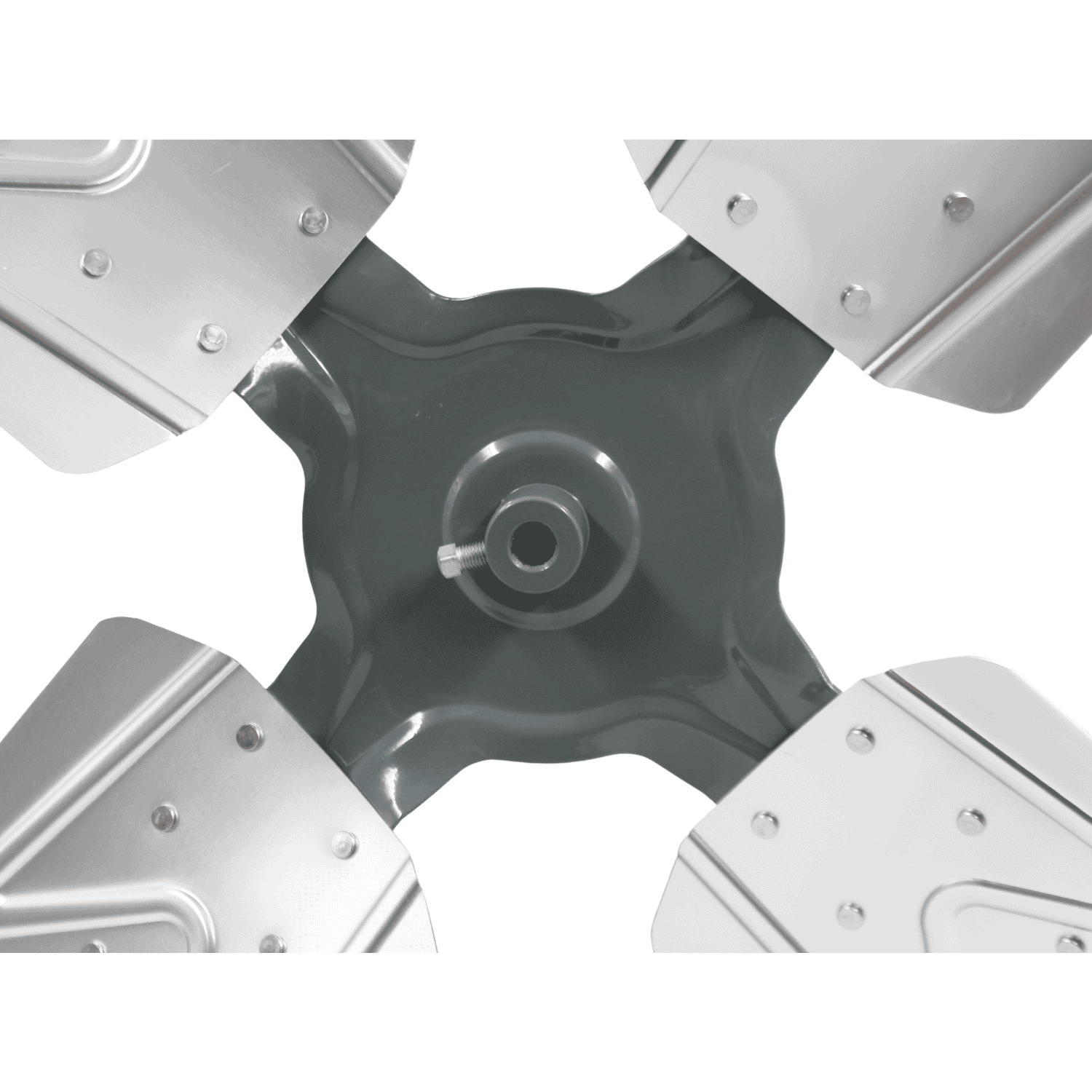 Aspa Aluminio 26", 04 Hojas, Centro 1/2 - A264H12 Aspa Aluminio 26", 04 Hojas, Centro 1/2 - A264H12