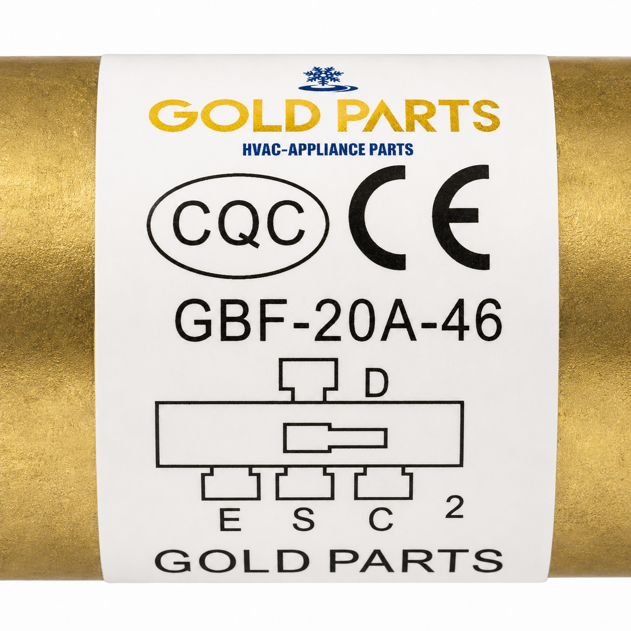 Valvula 4 Vias Gold Parts, 7/8 - 1 1/8 - GBF-35A-79 Valvula 4 Vias Gold Parts, 7/8 - 1 1/8 - GBF-35A-79