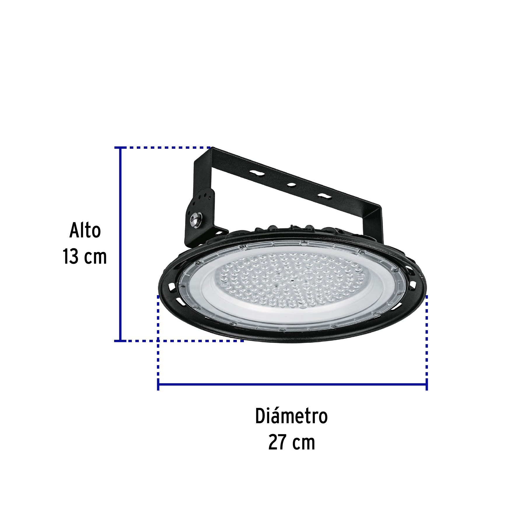 Luminario LED High Bay 100 W 6500 K, VOLTECK-HB-100L / 46792 Luminario LED High Bay 100 W 6500 K, VOLTECK-HB-100L / 46792