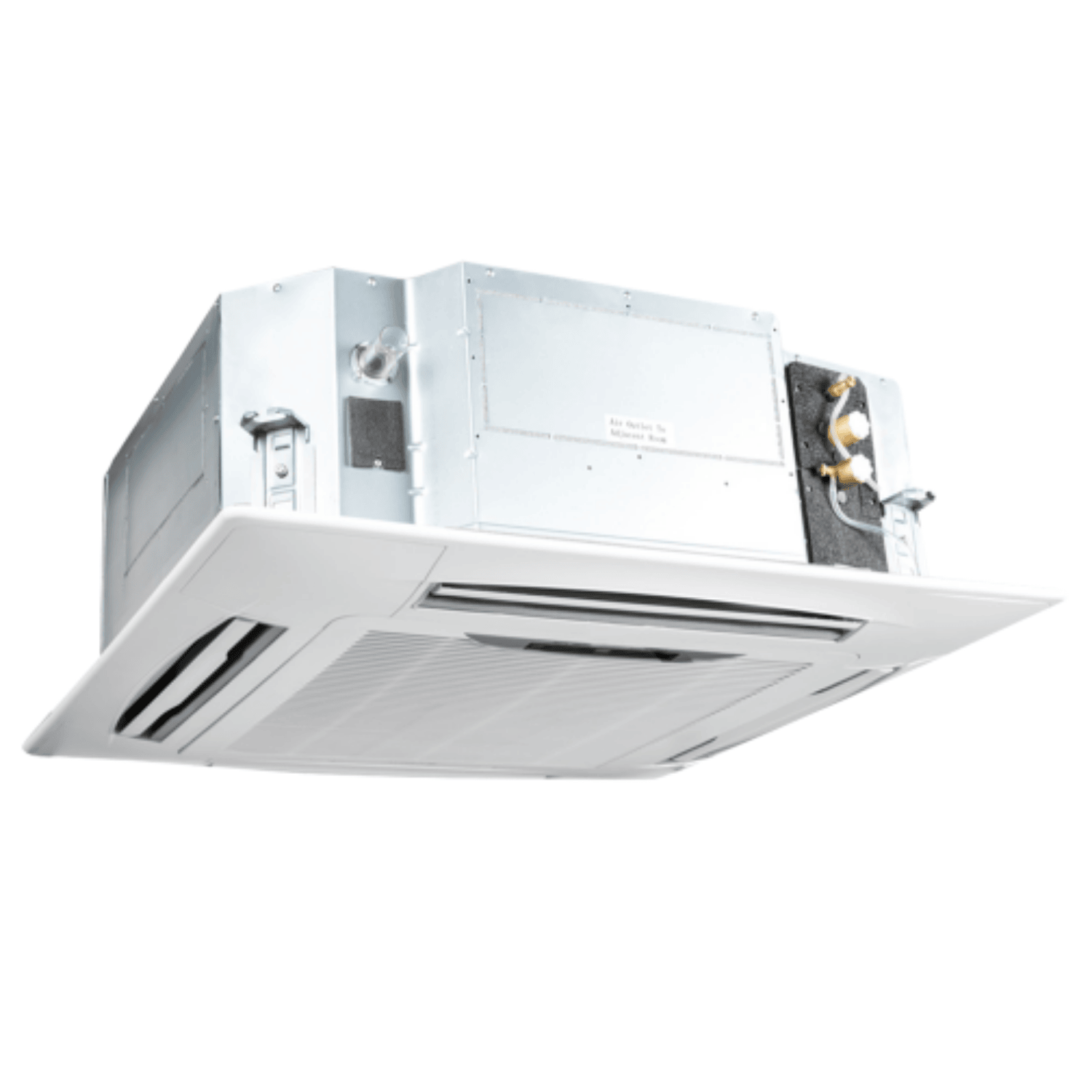 Unidad Cassete 4 Vías Para Agua Helada De 1.5 TR, 600CFM, 220V-1F-60Hz, Con Panel, Intensity -  IIC4H-06KF-3