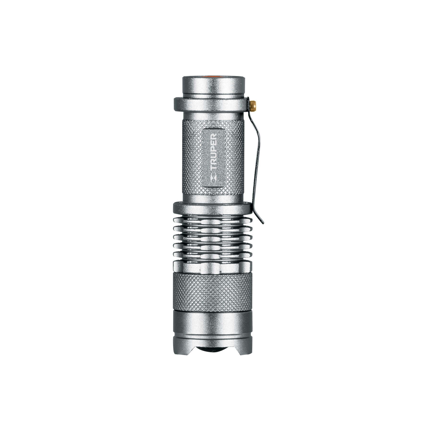 Linterna de aluminio 1 LED de 40 lm con 1 pila AA, Truper-LINA-1AA / 17256 Linterna de aluminio 1 LED de 40 lm con 1 pila AA, Truper-LINA-1AA / 17256
