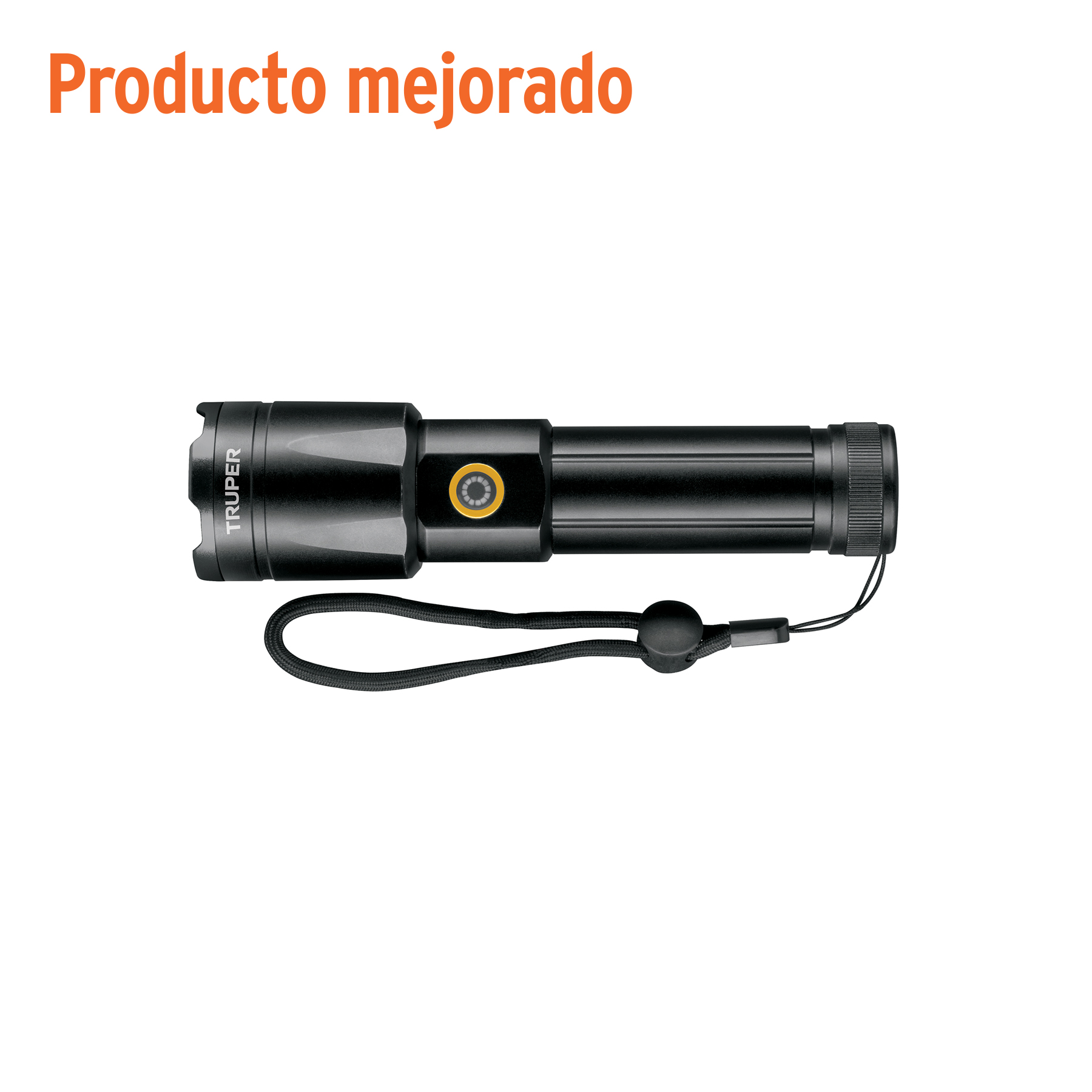Linterna LED recargable, de aluminio, 1,200 lm, TRUPER - LIRA-1200 / 103100 Linterna LED recargable, de aluminio, 1,200 lm, TRUPER - LIRA-1200 / 103100
