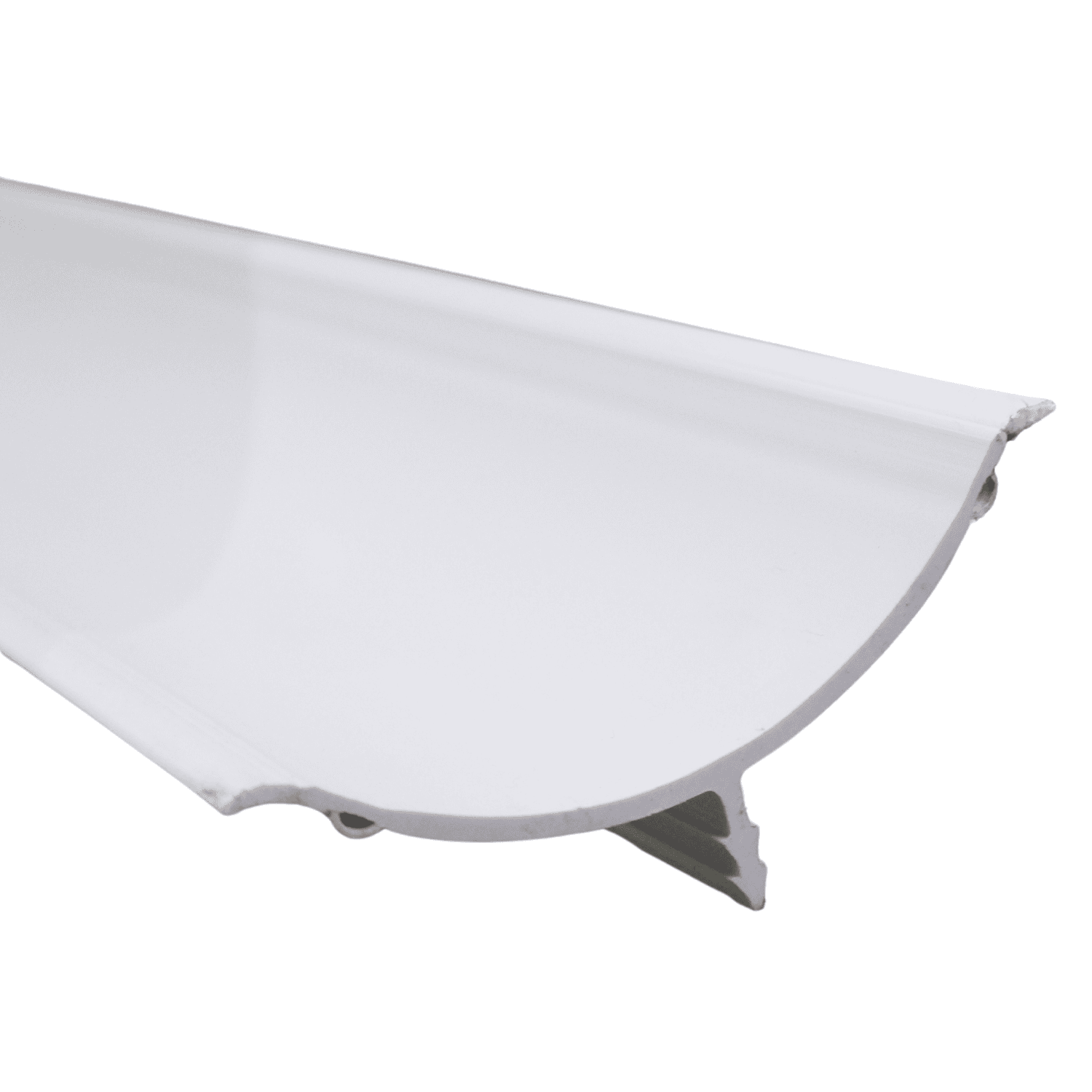 Moldura Curva Sanitaria PVC de 120In Snap - MOLDU0000001 Moldura Curva Sanitaria PVC de 120In Snap - MOLDU0000001