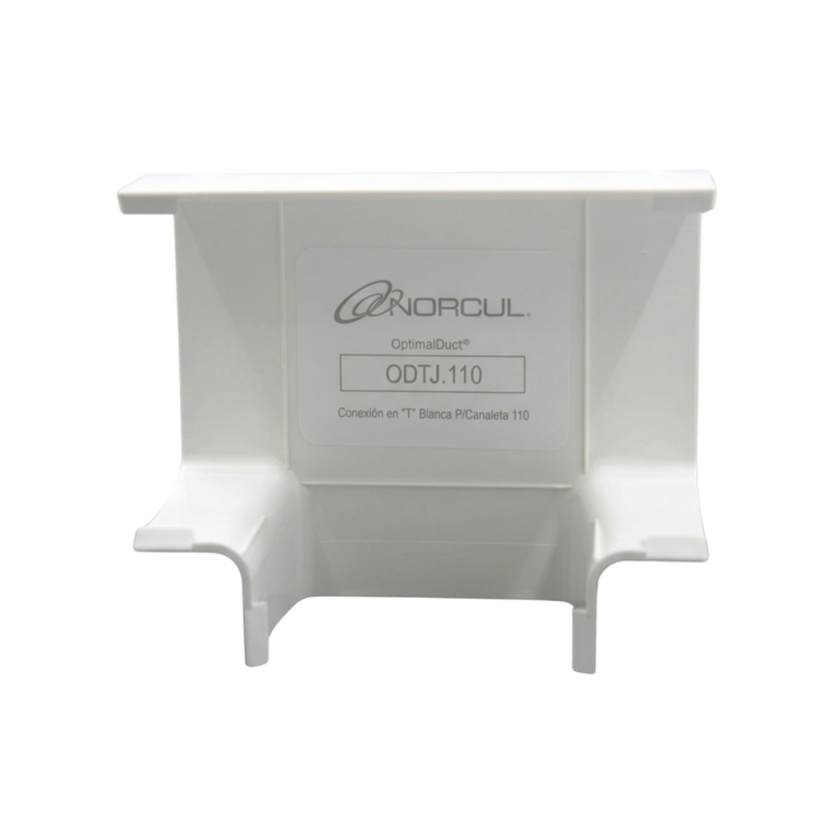 Conexion T para Canaleta Blanco 110mm, OPTIMAL DUCT - ODTJ.110 Conexion T para Canaleta Blanco 110mm, OPTIMAL DUCT - ODTJ.110