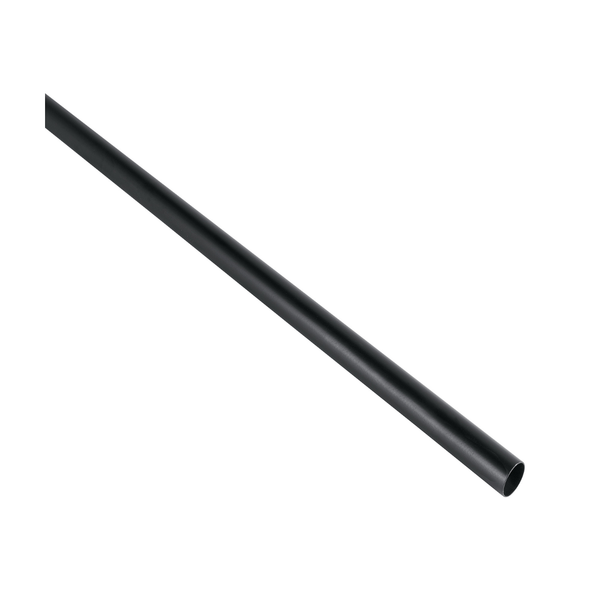 Tubo redondo de 3.0 m negro para closet, HERMEX - TR-530N / 46581 Tubo redondo de 3.0 m negro para closet, HERMEX - TR-530N / 46581